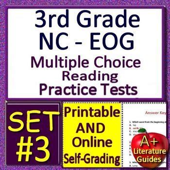 0 . . Nc 3rd grade reading eog released test